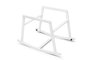 Hanah Home Cuna 90x58x70 cm Gris y Blanco con Estructura Metálica y Tejido Poliéster Fácil Limpieza